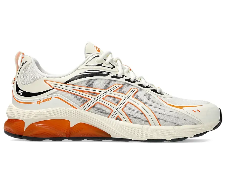 Men's Asics Gel Quantum 180 8 (Cream/Shocking Orange) smooth - surface ready