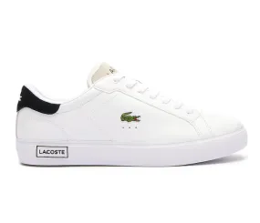 Men's Lacoste Powercourt 124 2 SMA (White/Black) interval running wear Technology-rich feature