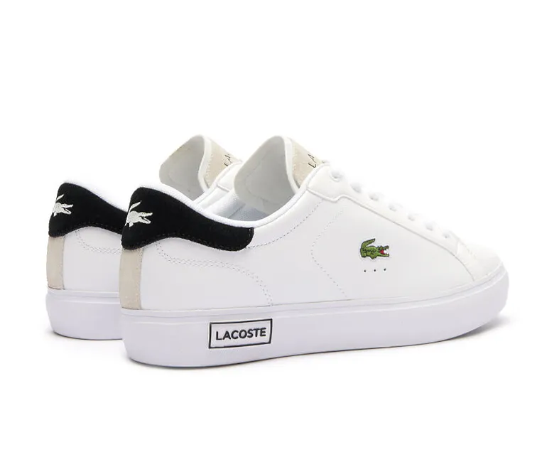 shoe cleaner Men's Lacoste Powercourt 124 2 SMA (White/Black)