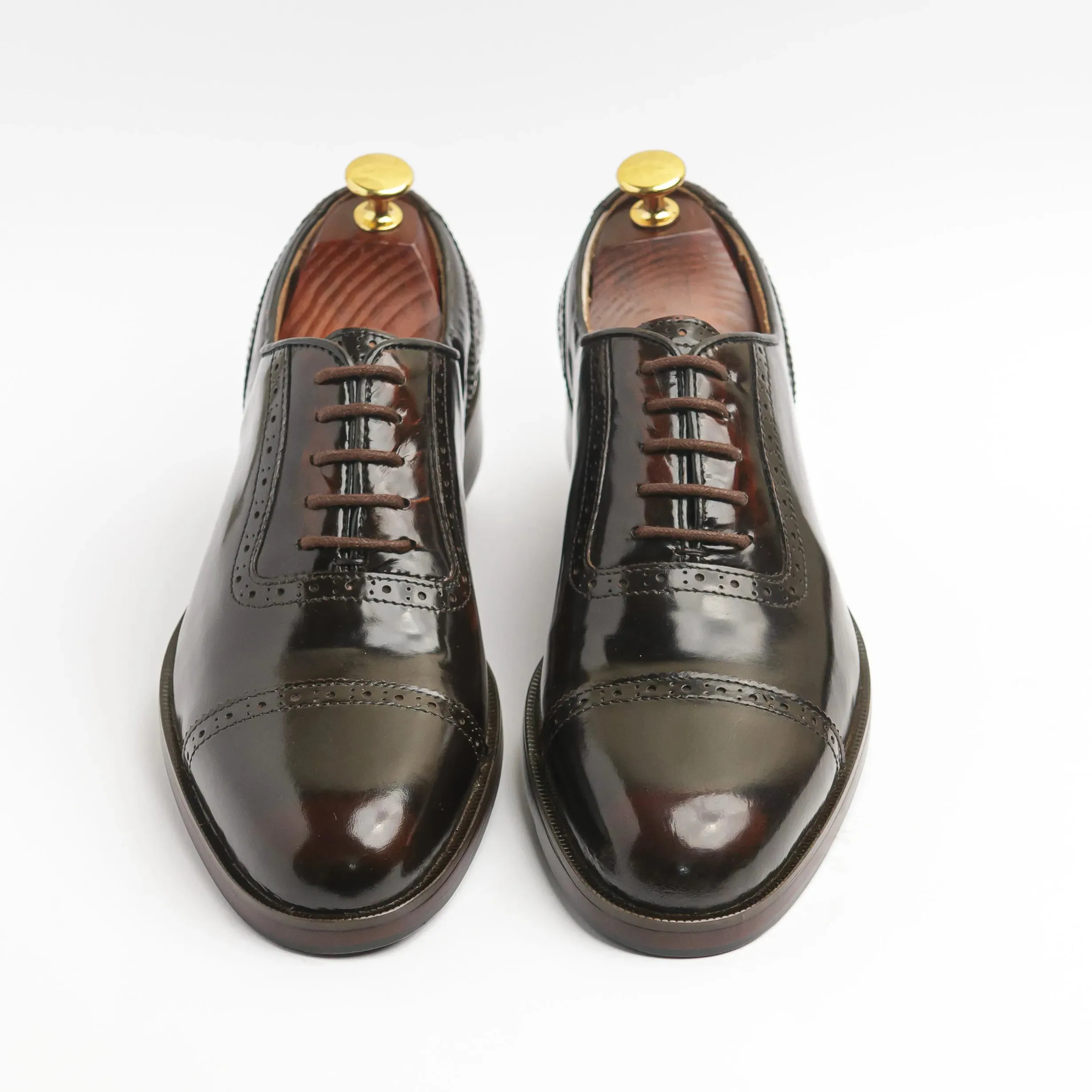 Trendy Style Professional Lace-Ups Regent - Tan Brushup