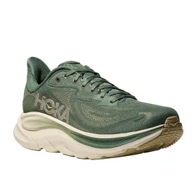 Mens Hoka Clifton 10 in Fern/ Truffle Salt Warm Season