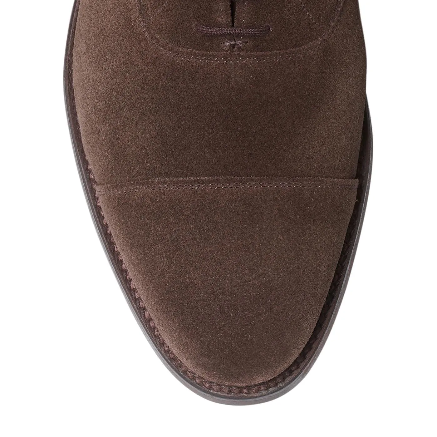 Retro Oxfords Connaught 2 Dark Oak Suede (City Sole)