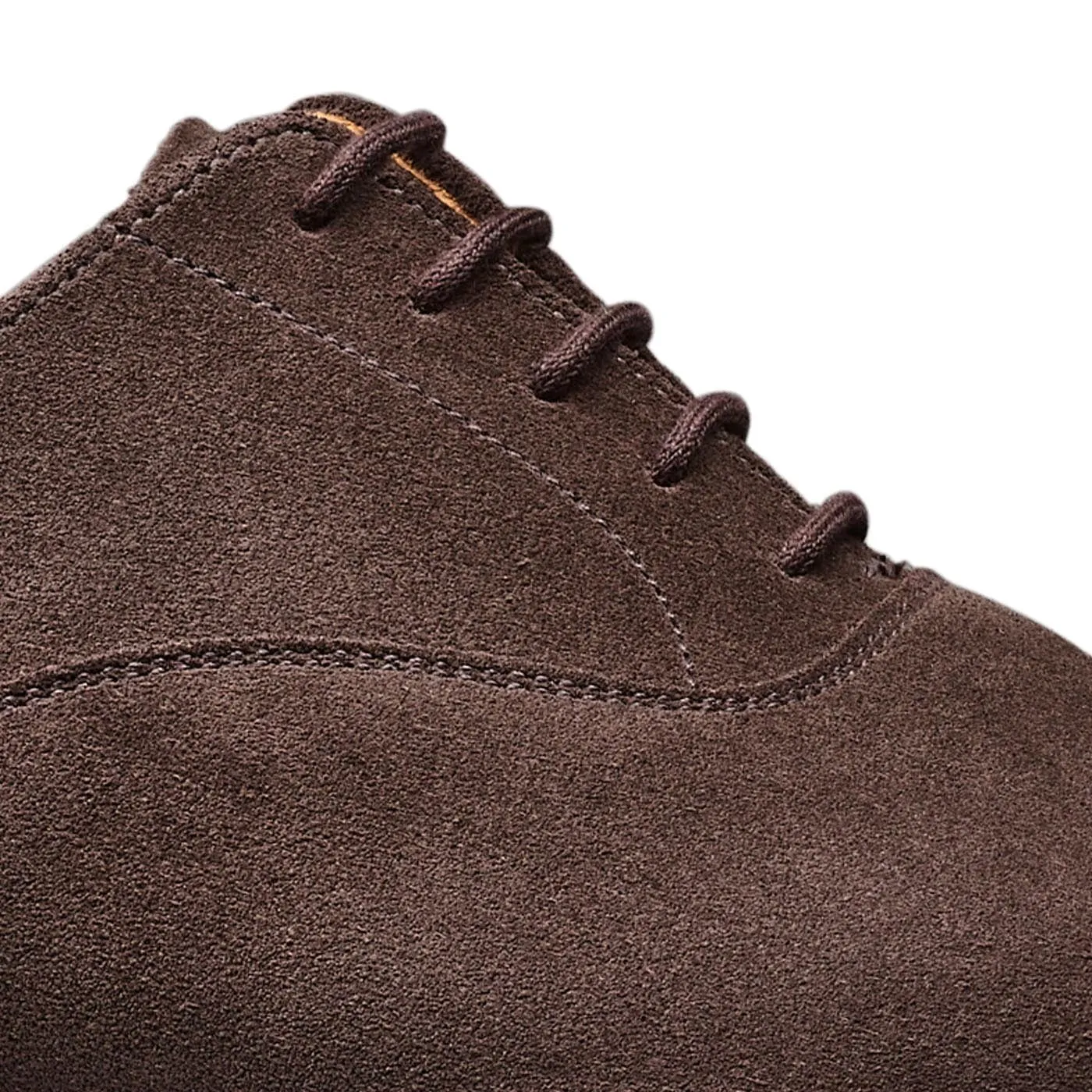 Beige Oxfords Connaught 2 Dark Oak Suede (City Sole)