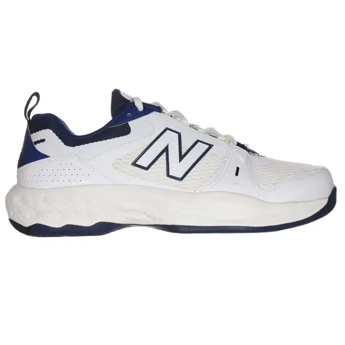 Impact Diffusion Tech Mens New Balance Fresh Foam X 1007 in White/Navy