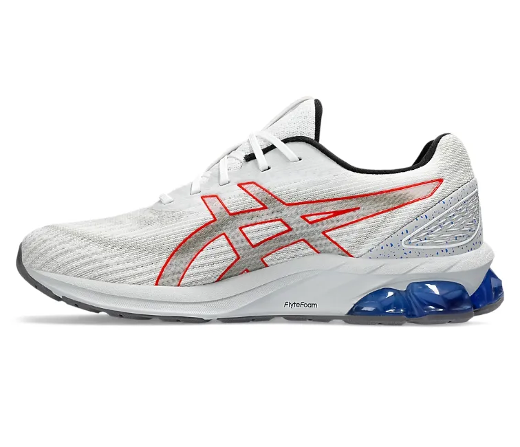 Ergonomic Shape Ultimate Traction Men's Asics Gel-Quantum 180 7 (White/Concrete)