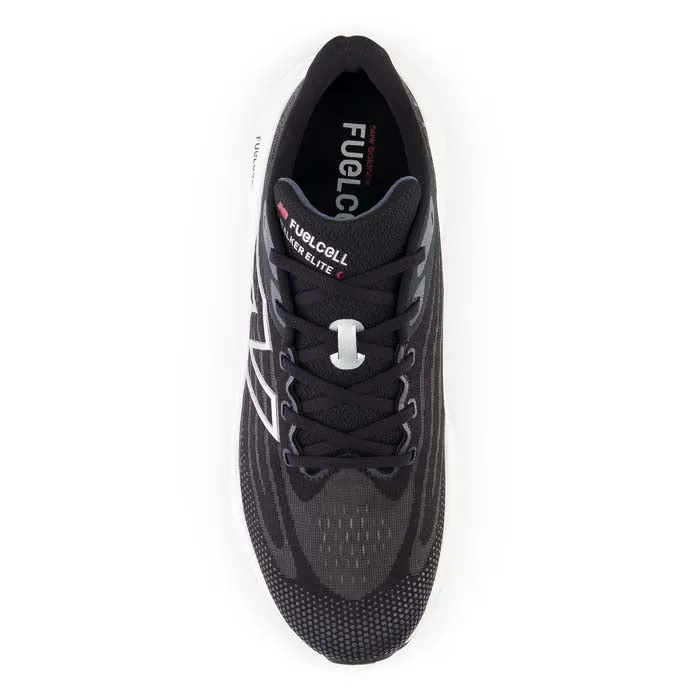 Adaptive Fit Mens New Balance FuelCell Walker Elite in Black/Team Red/Silver