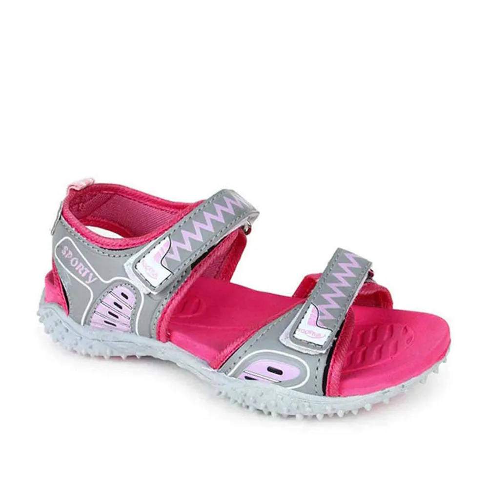 Outdoor Ready Street Ready Lucy & Luke Pink Casual Sandal For Kids ASPIRE By Liberty
