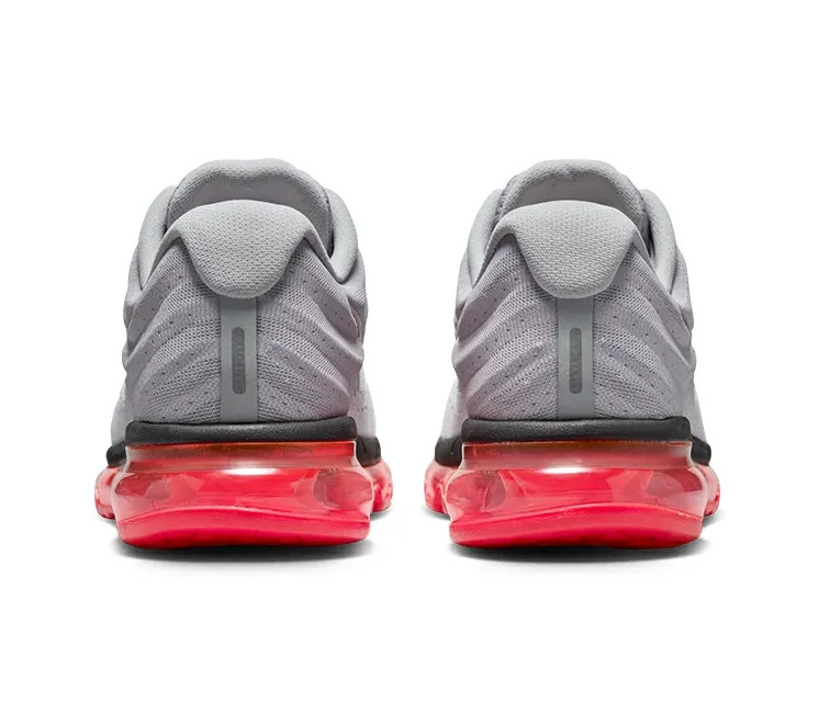 Men's Nike Air Max 2017 (Wolf Grey/Hot Punch) Low Profile foam - filled shoes