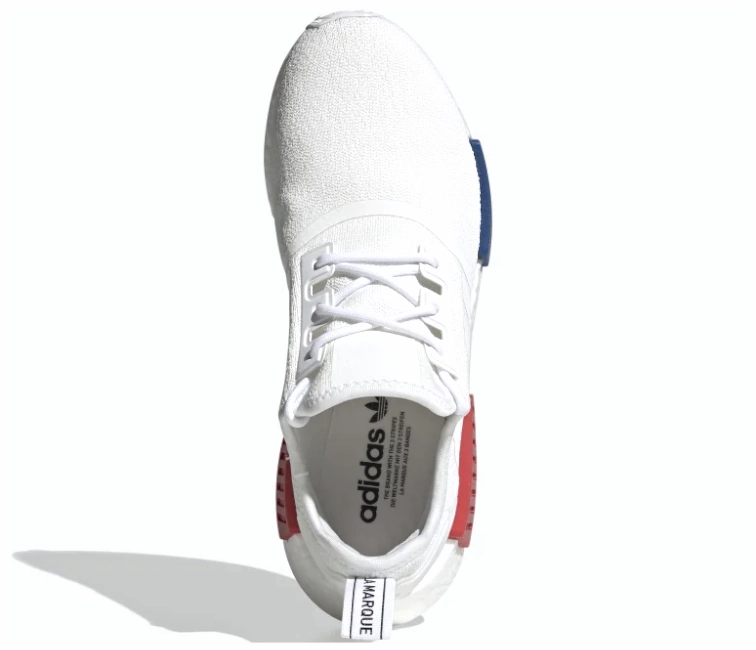 Adidas NMD R1 Men's (White/Blue/Red) Pro - grade short - distance shoes