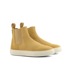 Reliable Quality Sand Suede Chelsea Sneaker Boots