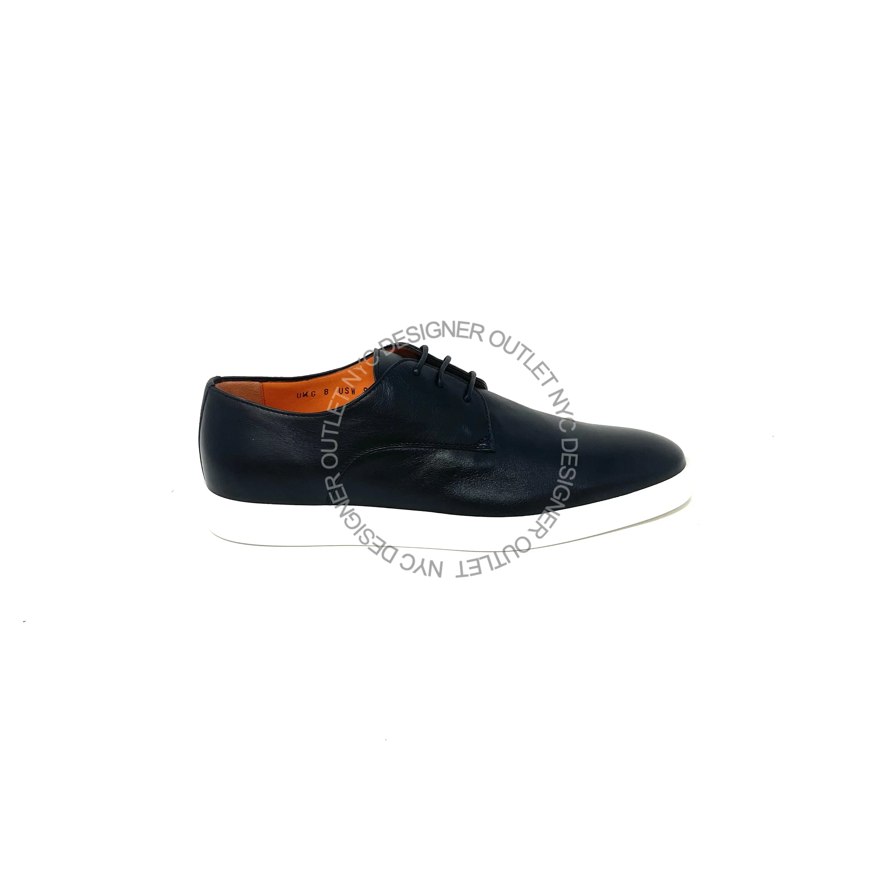 Leather Office Lace-ups Durable Make Fashion Focused Santoni Derby Balanced Look