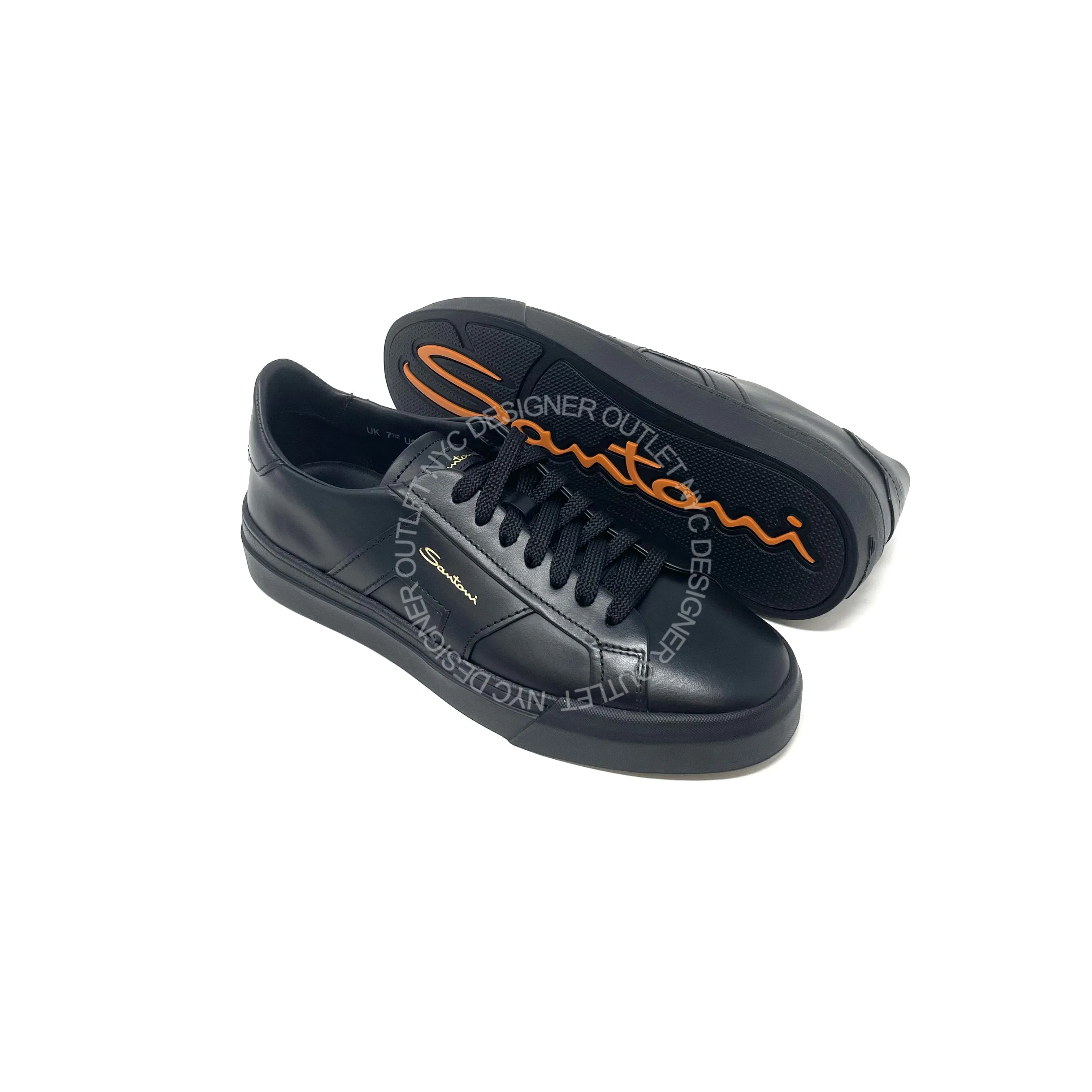 Comfortable Wear Santoni Mens Sneakers
