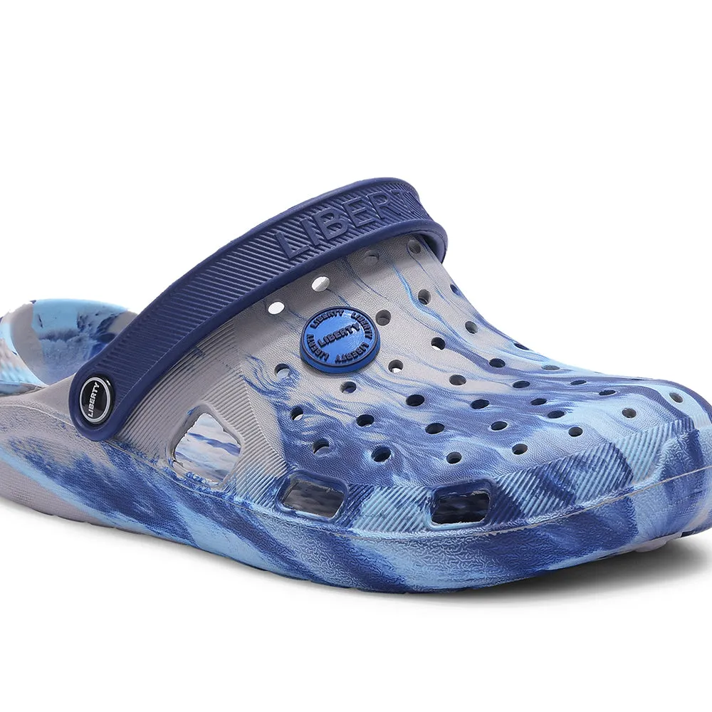 A-HA Royal Blue Slingback Clogs For Men LPMXT-961E By Liberty Summer Adventure elegant design