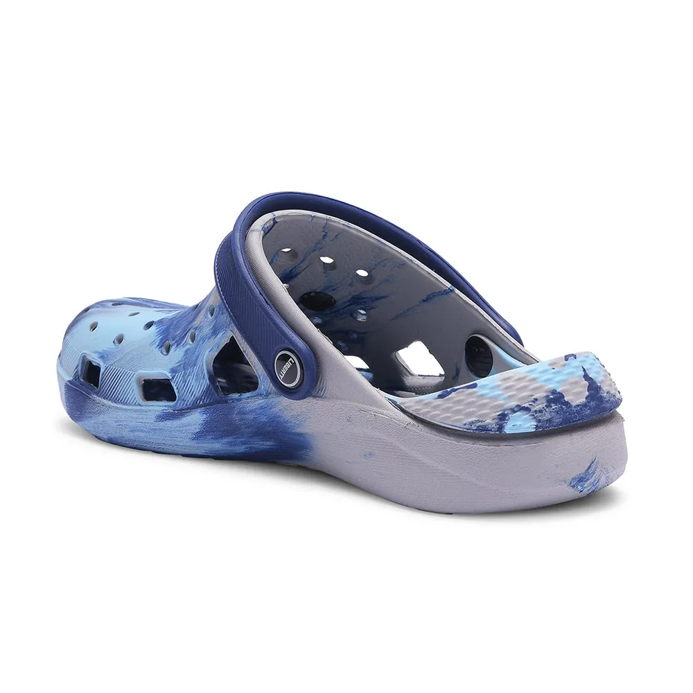 A-HA Royal Blue Slingback Clogs For Men LPMXT-961E By Liberty High Heel Effortless Slip-Ons