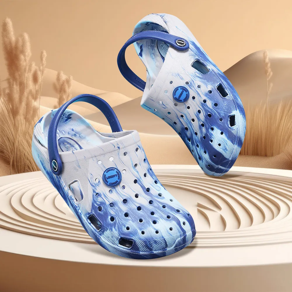 A-HA Royal Blue Slingback Clogs For Men LPMXT-961E By Liberty Soft Slip soft feel