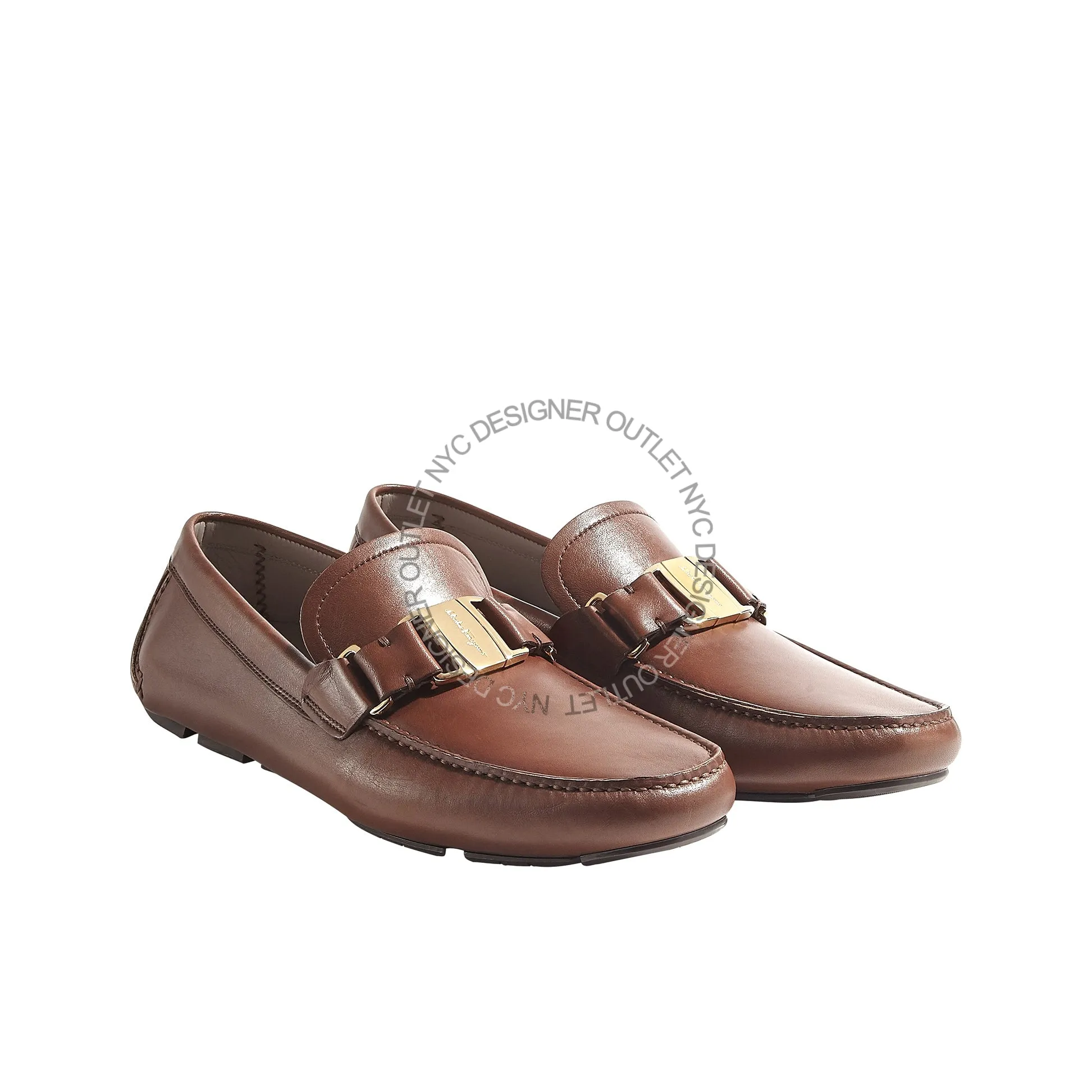 Ferragamo Sardegna Drivers Odor Resistant Soft Lining