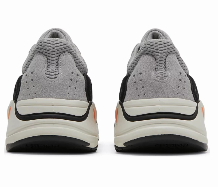 Adidas Yeezy Boost 700 (Wave Runner) running for charity running in a gorge area shoes