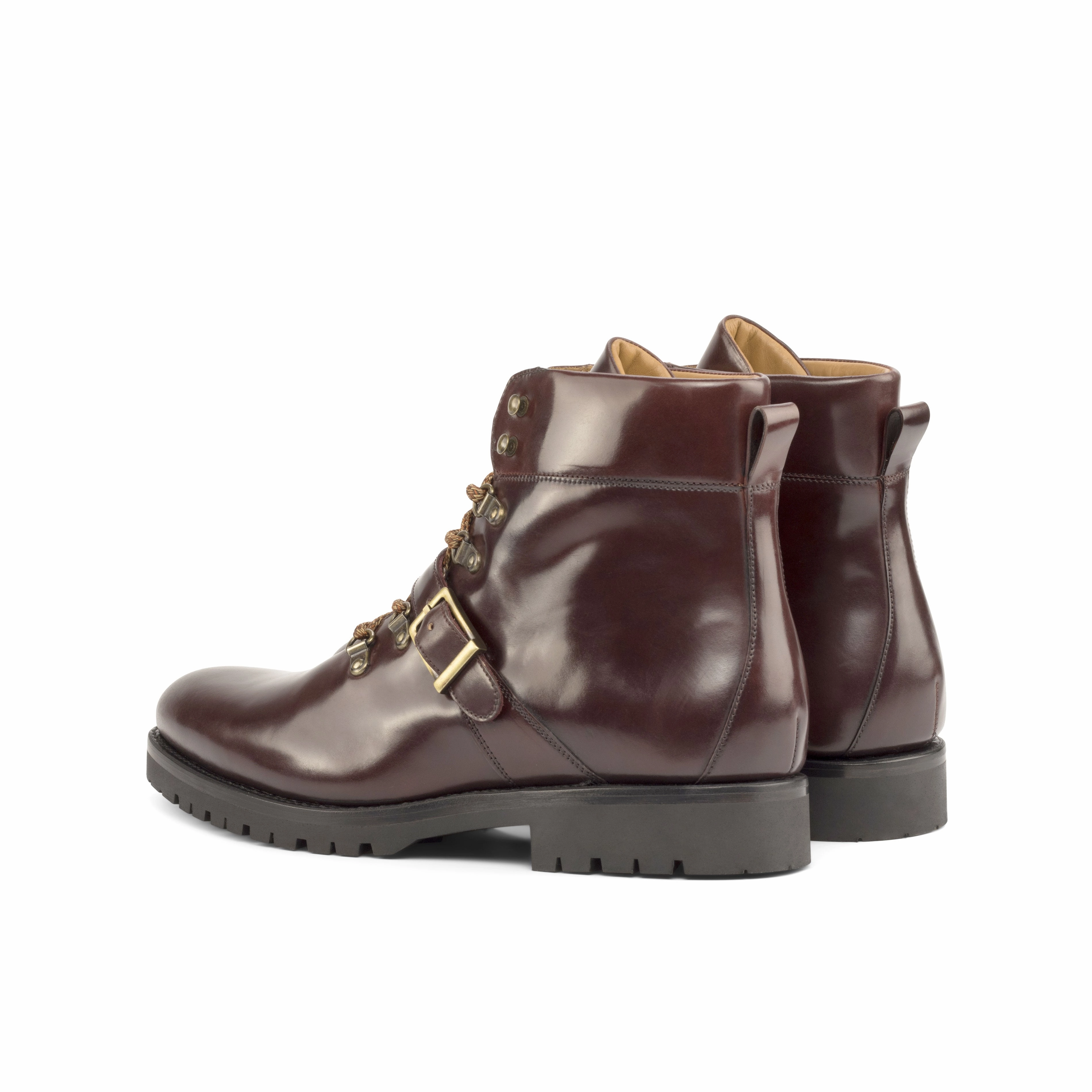 Seamless Style Heavy Use Burgundy Shell Cordovan Hiking Boot