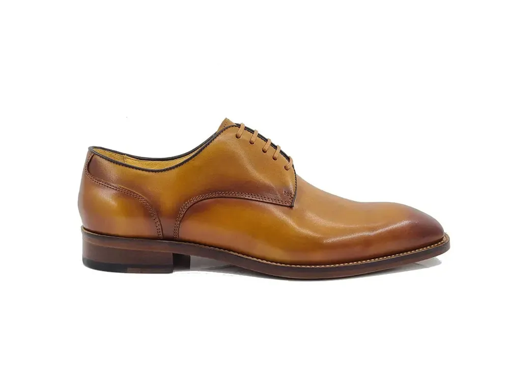 Semelle en cuir Blucher en cuir de veau bruni Daily Oxfords