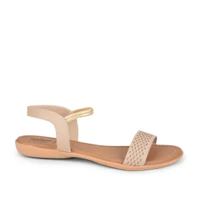 Senorita Casual (Cream) Sandals For Women MK-82 By Liberty Outing Fit