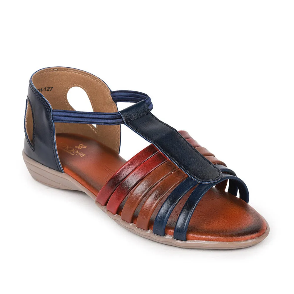 Light Style Street Day Senorita Casual (Navy Blue) Sandals For Women By Liberty