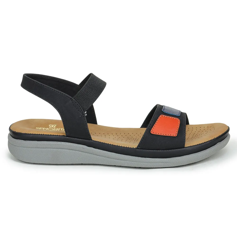 Neutral Color Senorita Casual (Navy Blue) Sandals For Women M17-11 By Liberty