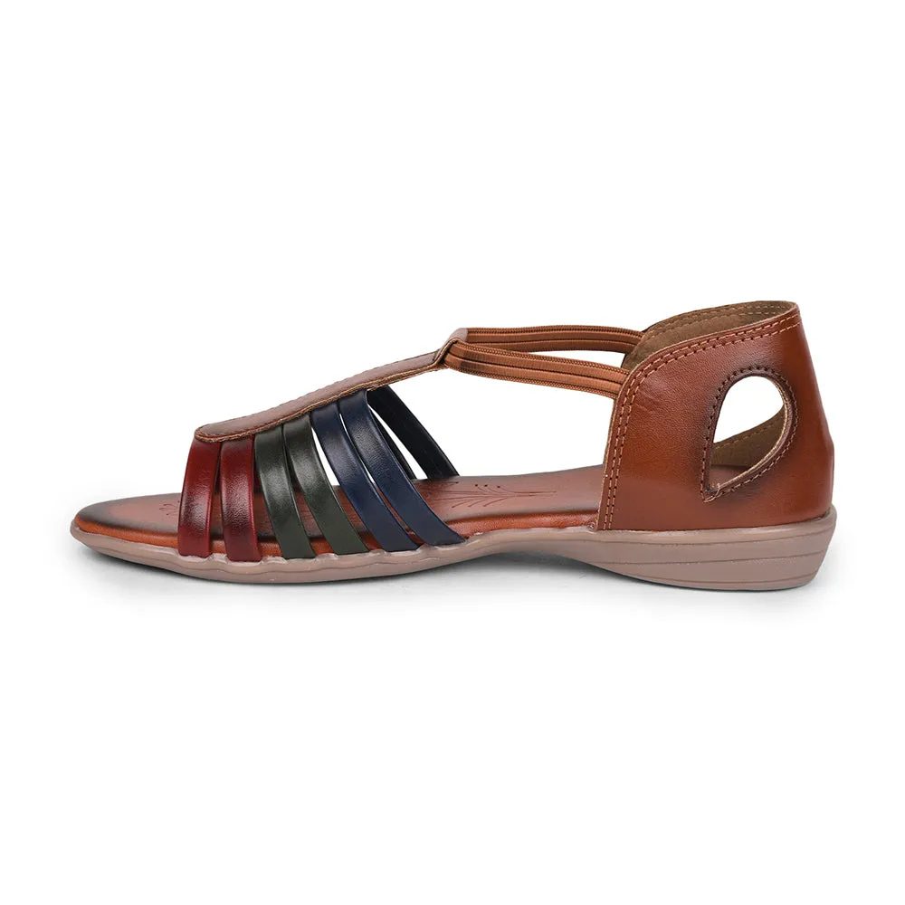 Comfortable Sandals for Men casual wear shoes Senorita Casual (Tan) Sandals For Women CH-127 By Liberty