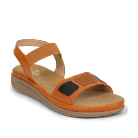 Durable Travel Footwear Senorita Casual (Tan) Sandals For Women M17-11 By Liberty