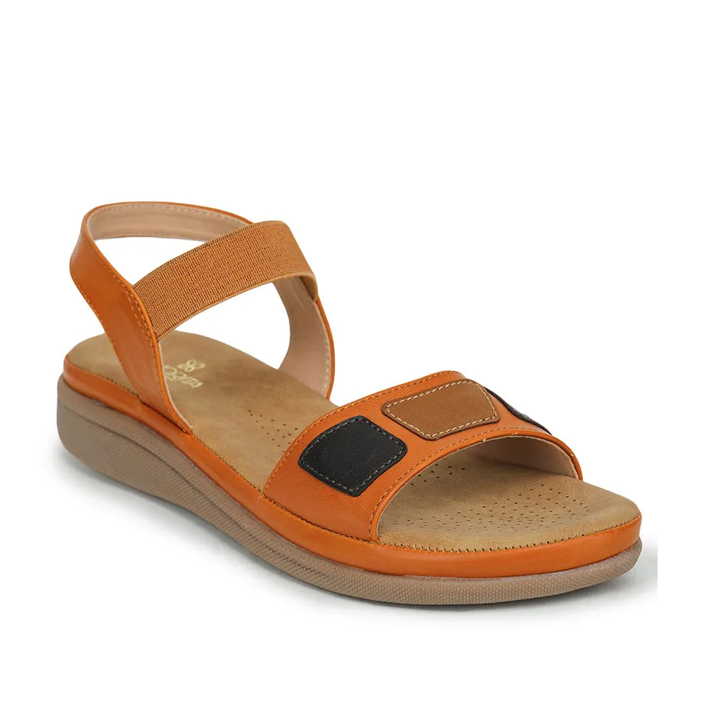 Durable Travel Footwear Senorita Casual (Tan) Sandals For Women M17-11 By Liberty