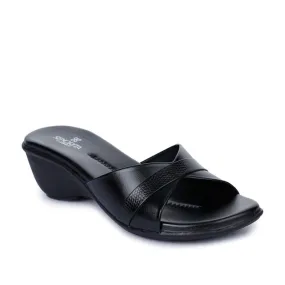 Stylish Casual Shoes Fast Drying Senorita Comfort (Black) Slippers For Women LT-121 By Liberty