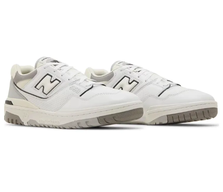 New Balance 550 Unisex (Salt and Pepper) running in hard tracks shoes daily use running shoes