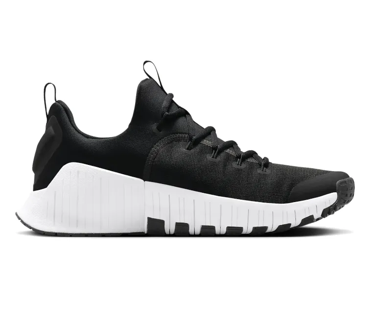 Smooth running experience Mens Nike Free Metcon 6 (Black/White)