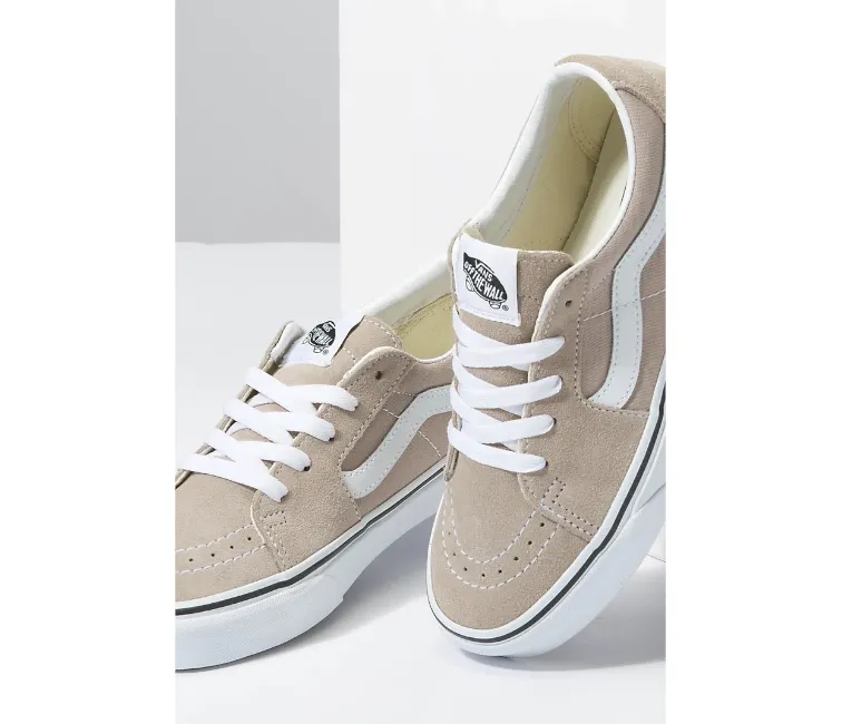 Vans Sk8-Low Unisex (Cobblestone Grey) Foot Control straight - last shoes