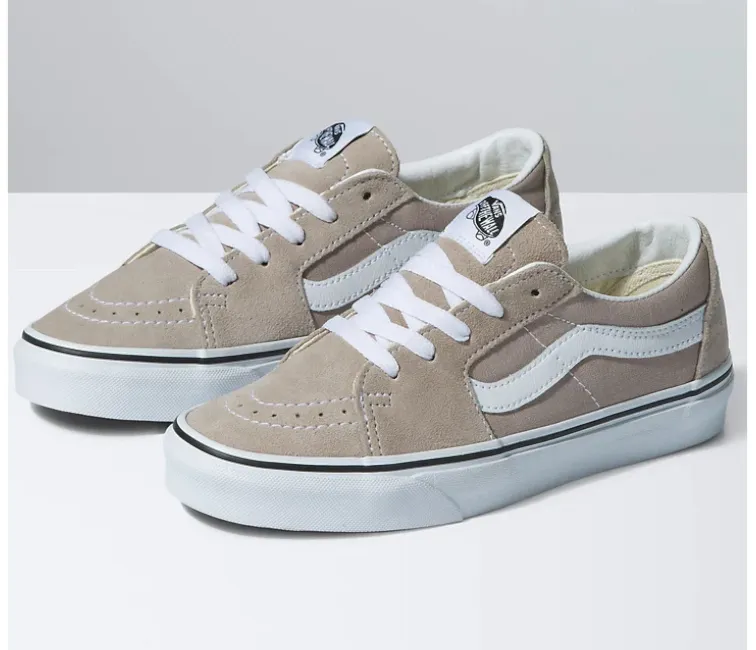 Vans Sk8-Low Unisex (Cobblestone Grey) blue running shoes