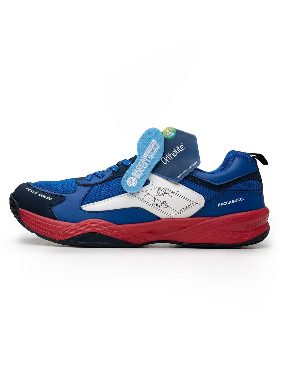 quick - drying - technology shoes anti - odor shoes Bacca Bucci Pickle Series Court Sneakers with OrthoLite Eco Insoles