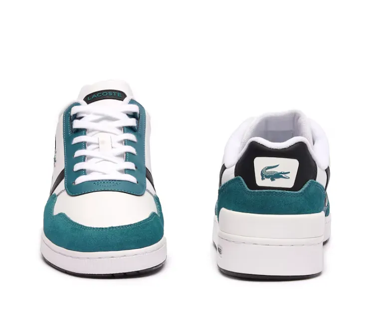 waterproof - construction shoes Men's Lacoste T-Clip 124 7 SMA (White/Dark Green)