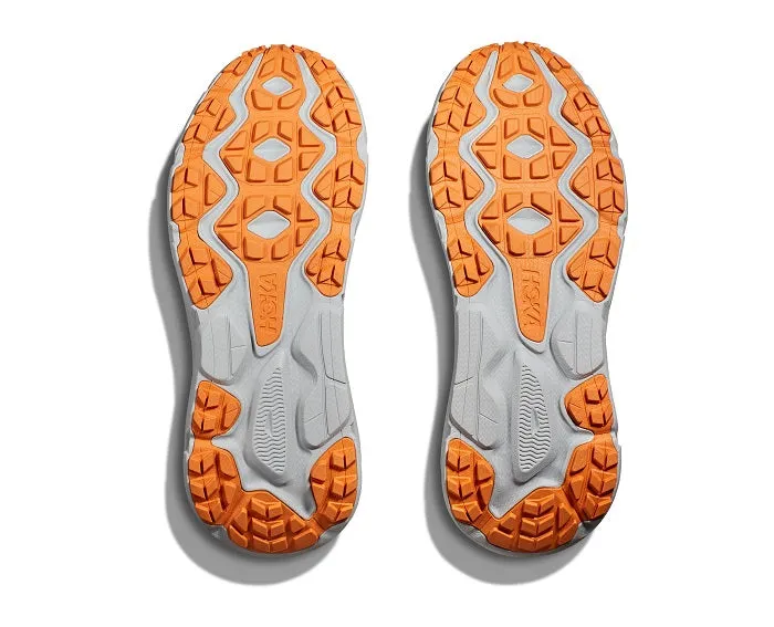 Mens Hoka Challenger ATR 7 Wide in Harbor Mist/Castlerock Orthopedic friendly padded insole