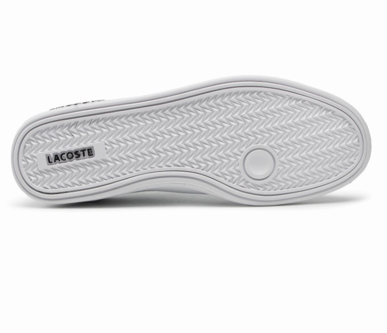 Men's Lacoste Graduate Cap 0121 SMA (White/Black) Reaction - time - improving