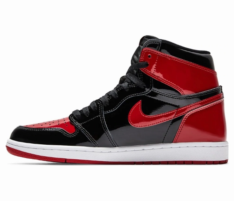 proper fit functional - feature shoes Men's Nike Air Jordan 1 Retro OG Patent Bred