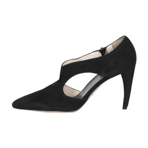 Quick Pack Comfort Enhancement Prada Suede Pumps