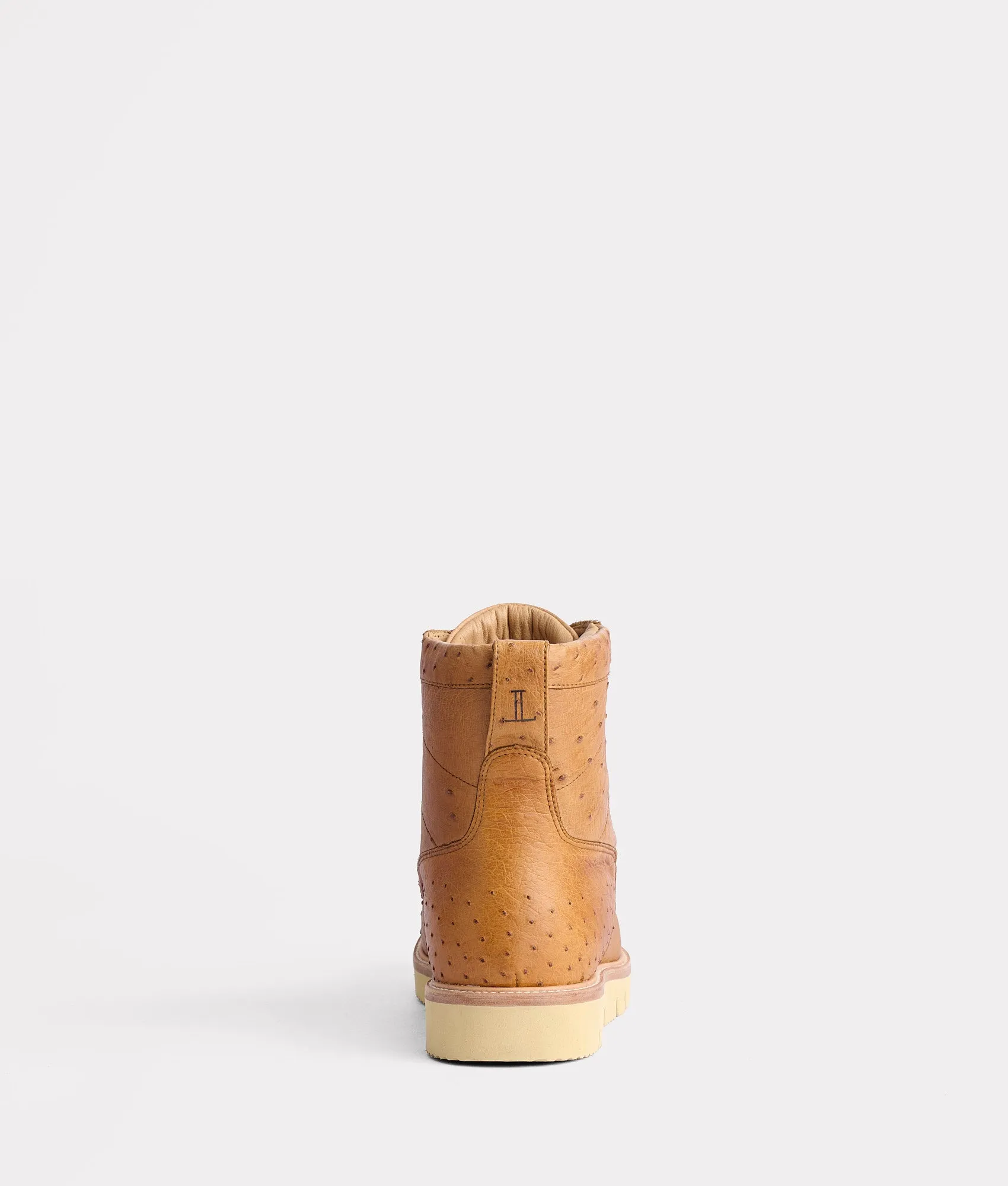 High Shine Ridgeline Exotic Lace Up Boot :: Barnwood