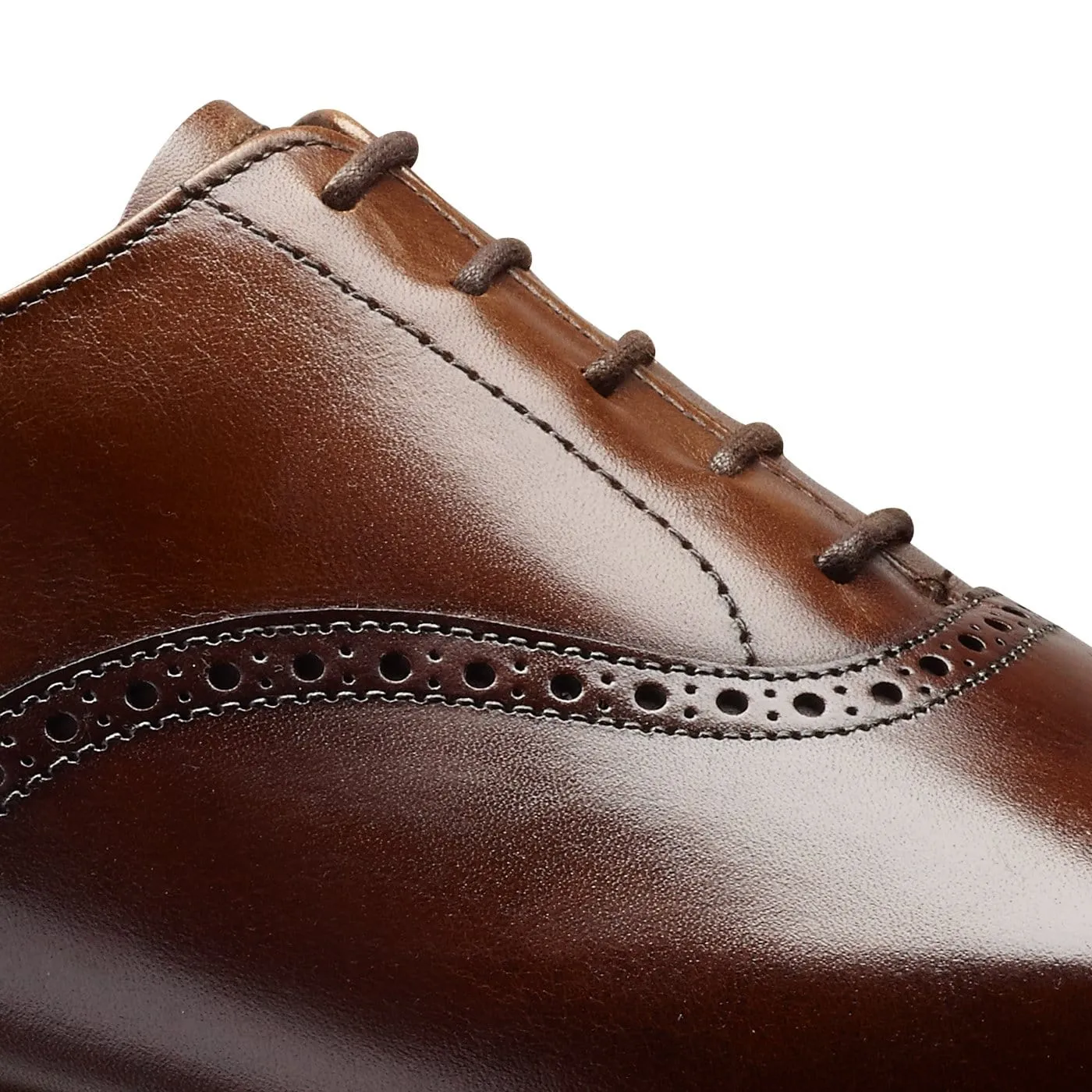 Edgware Dark Brown Burnished Calf Power Pose