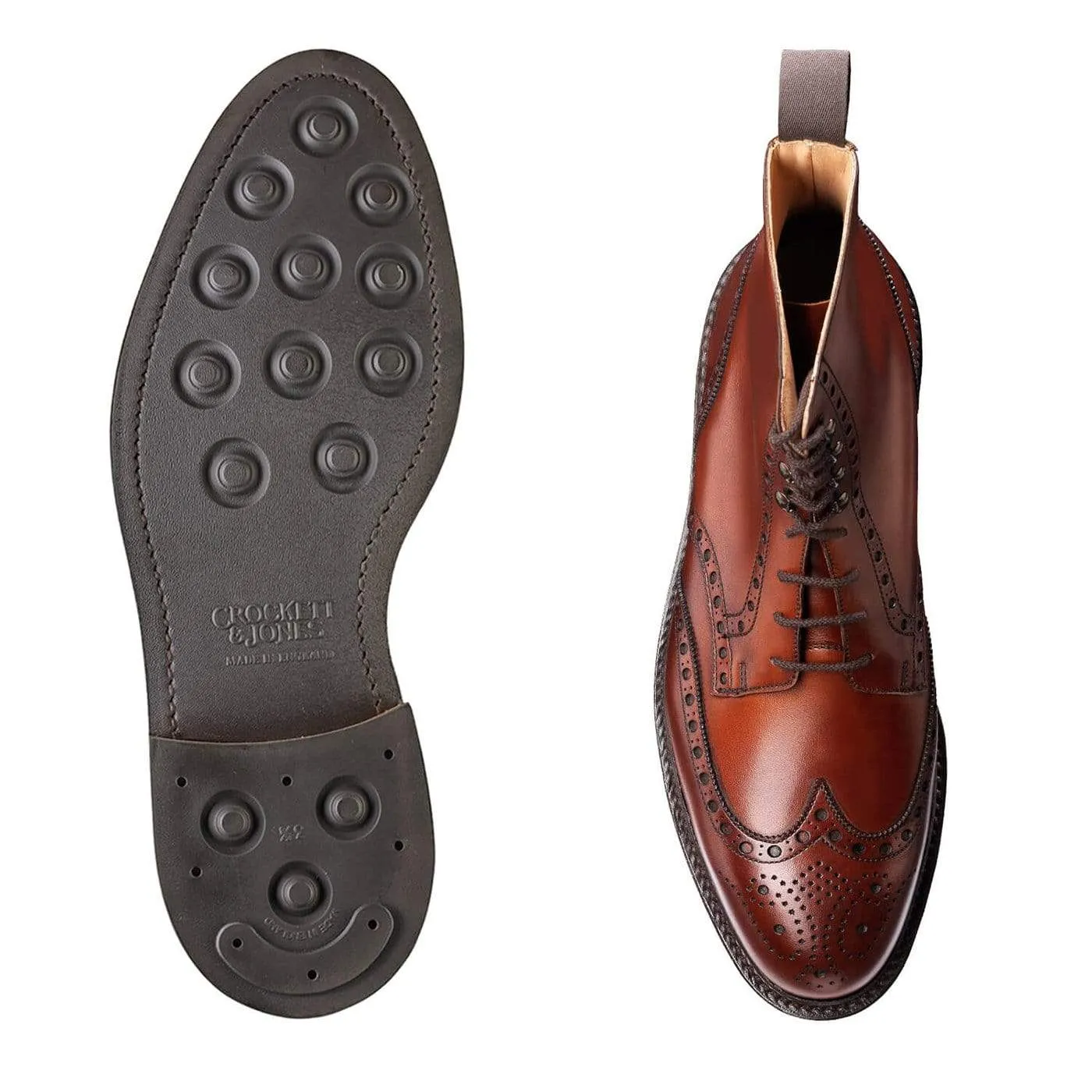 Skye 3 Chestnut Burnished Calf Soft Liner