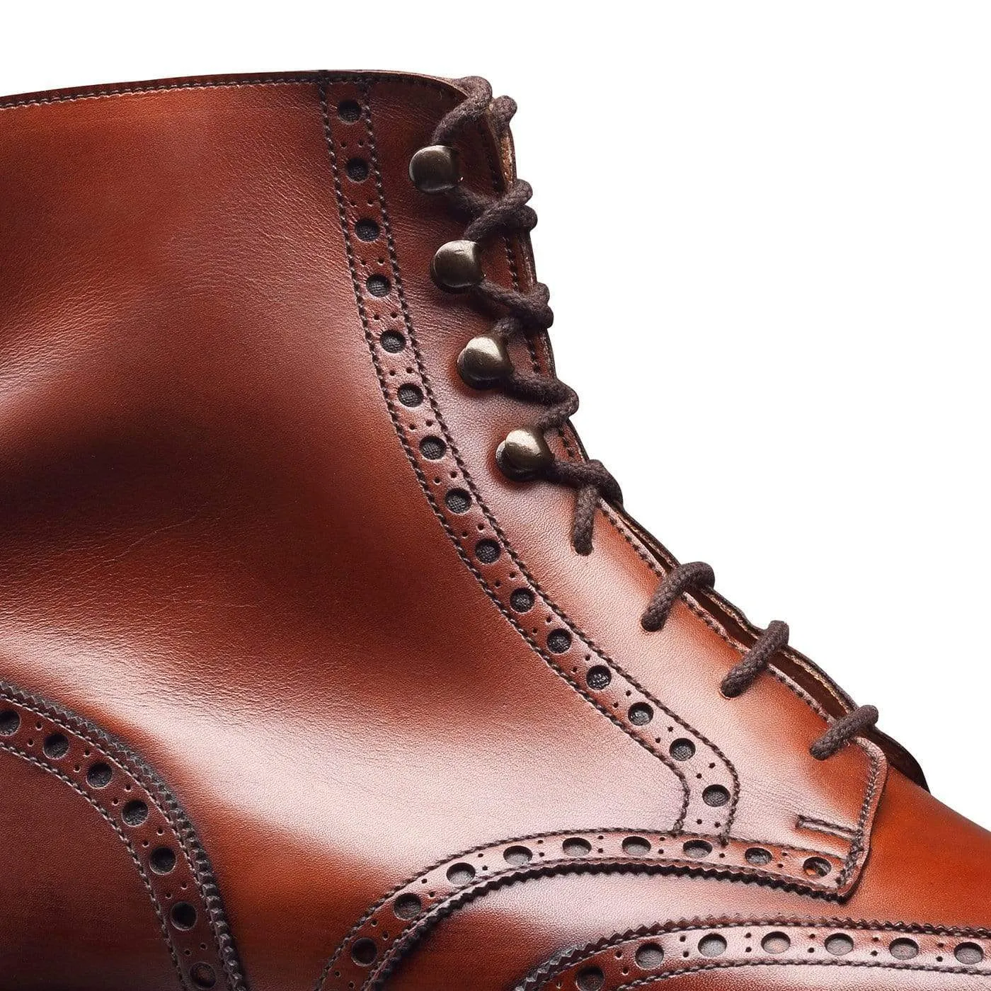 Chic Details Skye 3 Chestnut Burnished Calf