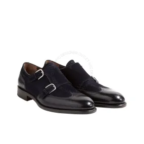 Moon Camp Ferragamo Adison Double Monk-Strap Loafers