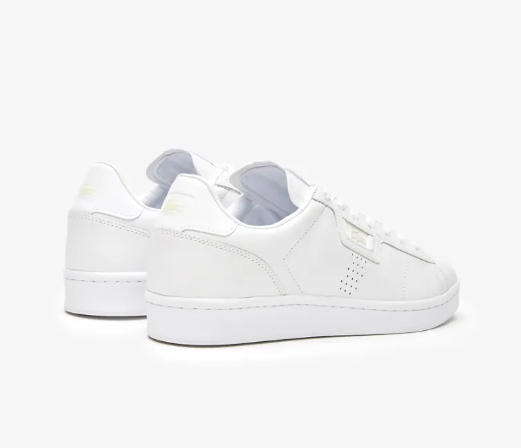 anti - slip style - enhanced shoes Men's Lacoste Masters Classic 123 3 SMA (White)