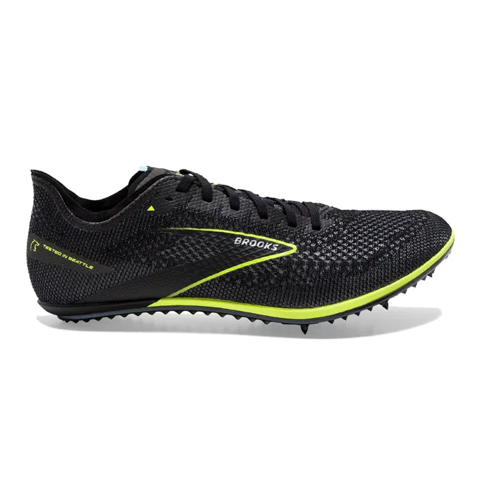 Compression Resistant Foam Mens Brooks Running ELMN8-6 Black/Nightlife