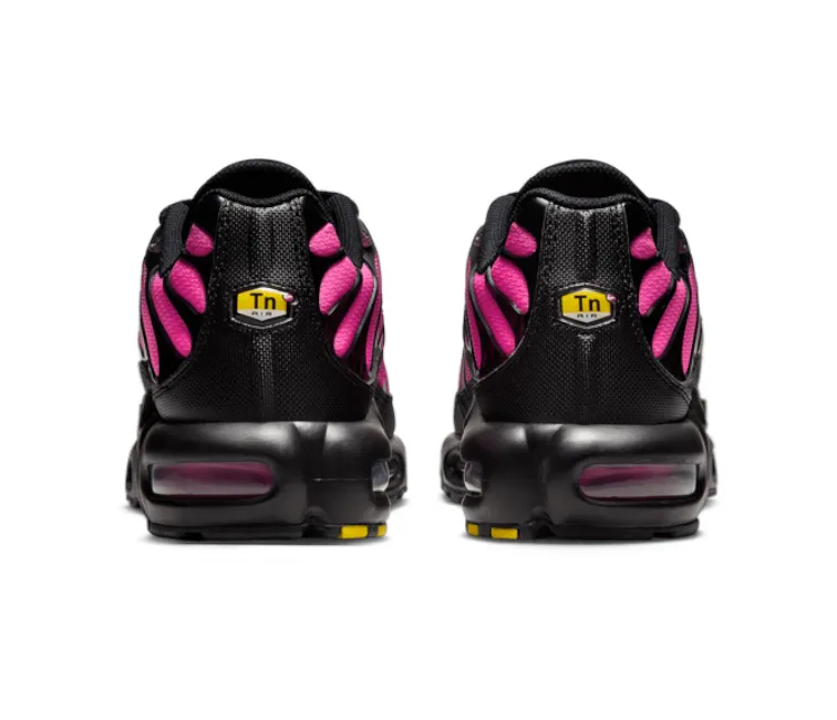 Lightweight Flexibility Pronation correction Men's Nike Air Max Plus TN (Black/Hyper Pink)