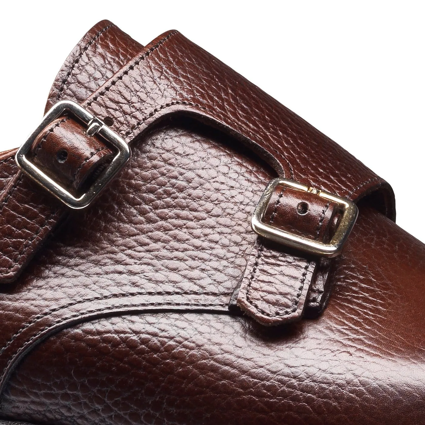 Harrogate Dark Brown Country Calf Grain Neutral Colors