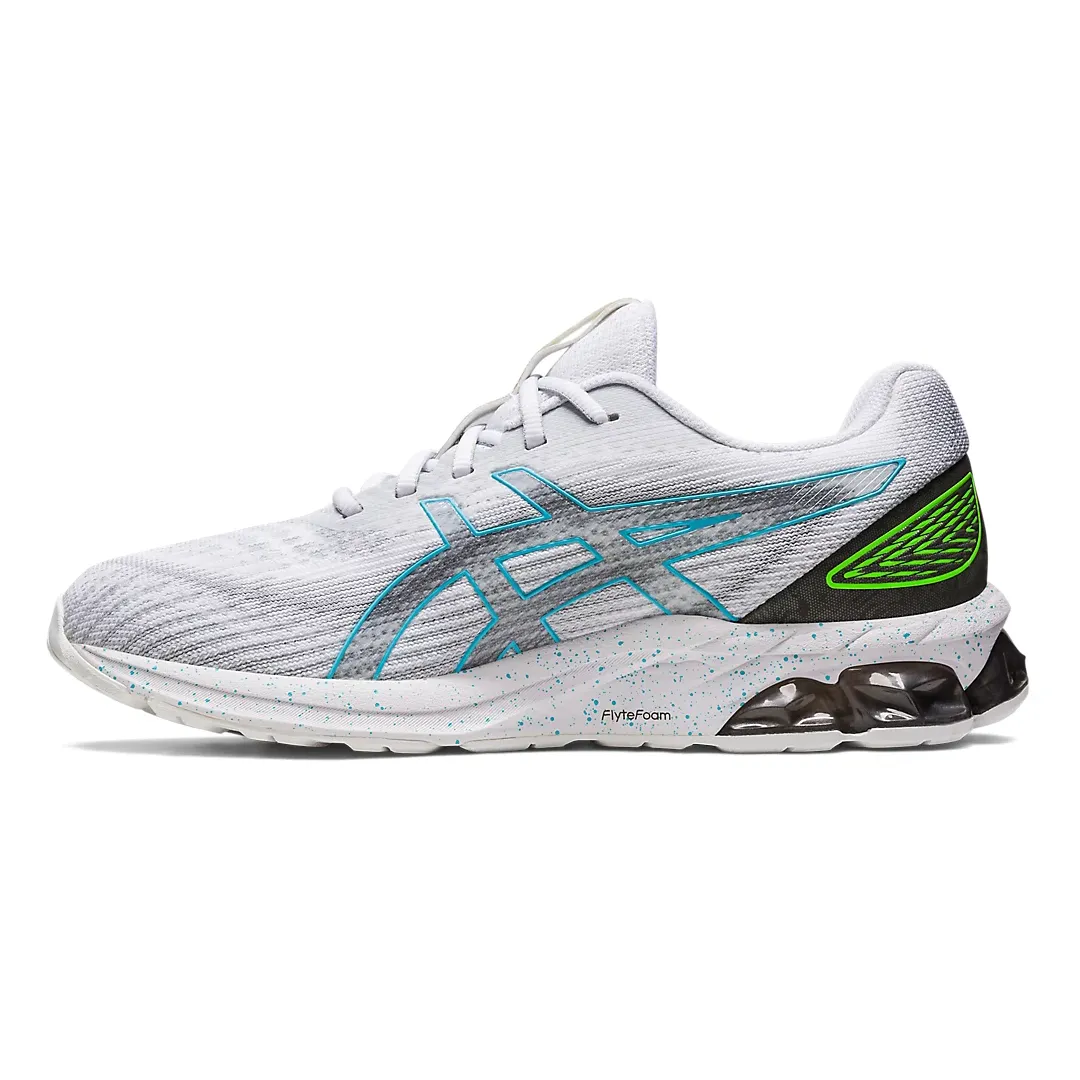 Men's Asics Gel-Quantum 180 7 (White/Gunmetal) High Top Style